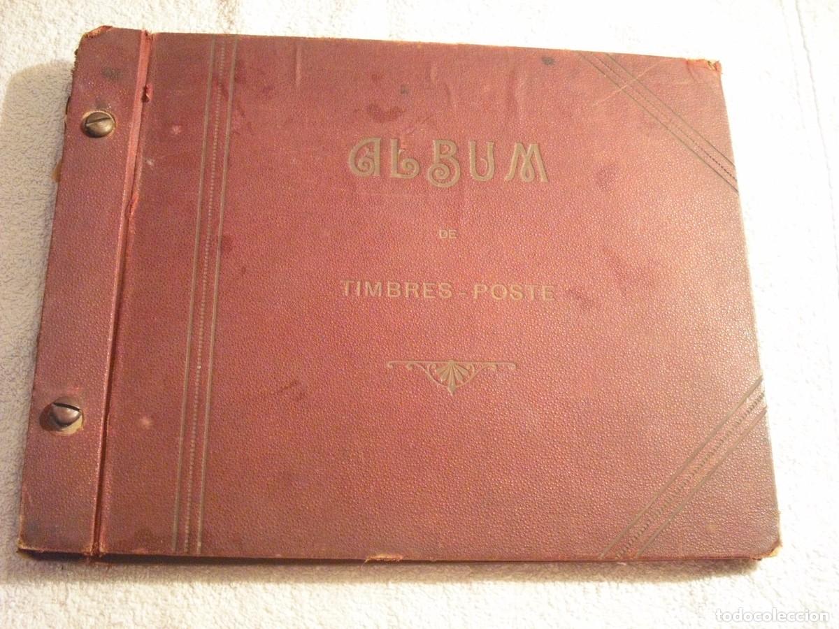 Briefmarken: ANTIGUO ALBUM DE SELLOS. TIMBRES POSTE