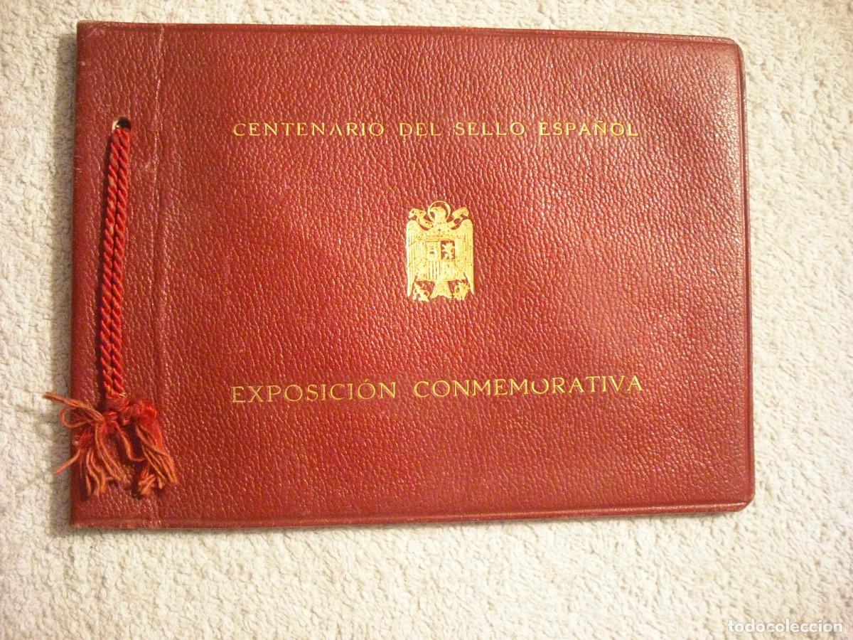 Briefmarken: CENTENARIO DEL SELLO ESPA&Ntilde;OL . EXPOSICION CONMEMORATIVA. ALBUM VACIO