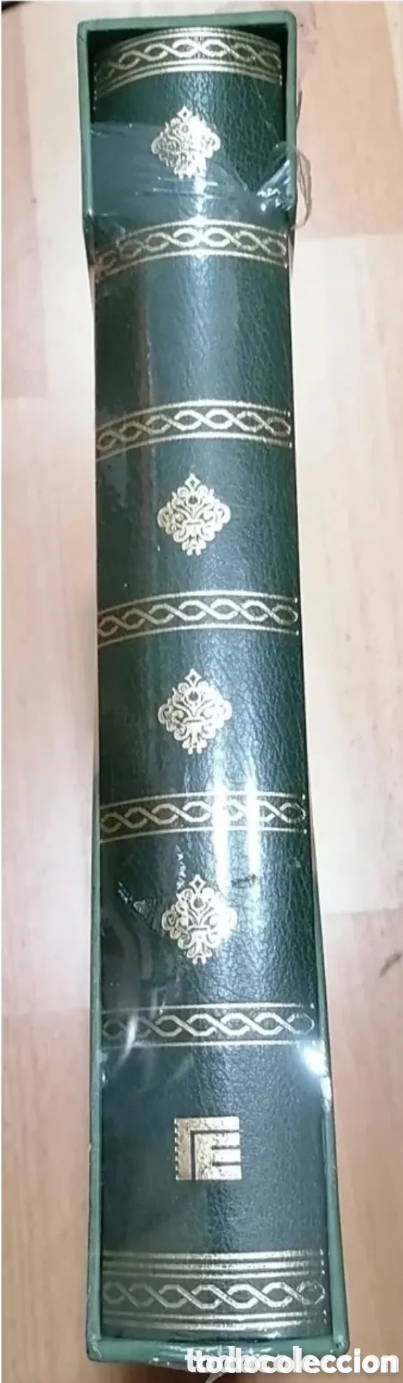 Sellos: TAPA DE &Aacute;LBUM DE SELLOS EDIFIL - MODELO SEMI LUJO - COLOR VERDE - NUEVO A ESTRENAR