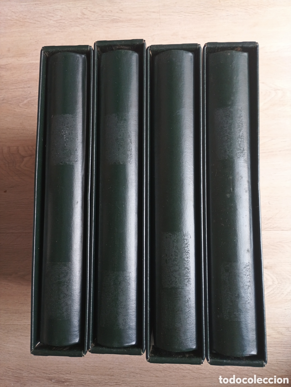 Sellos: 4 &Aacute;LBUMES LUJO + 154 HOJAS SAFE DUAL PARA SELLOS DE ESPA&Ntilde;A 1976/2000
