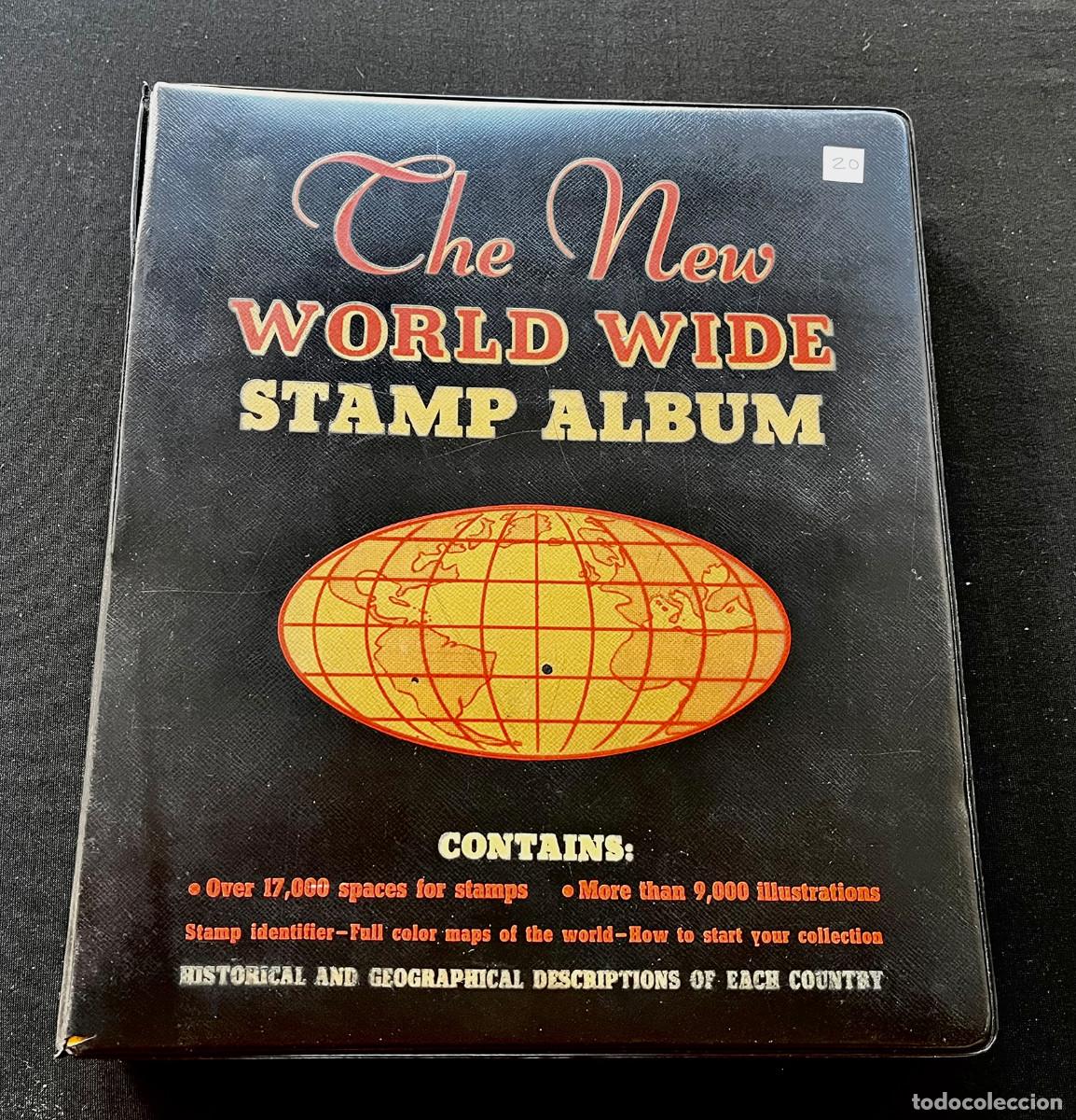 Sellos: THE NEW WORLD WIDE POSTAGE STAMP ALBUM. TLAMSA. MINKUS PUBLICATIONS. USA