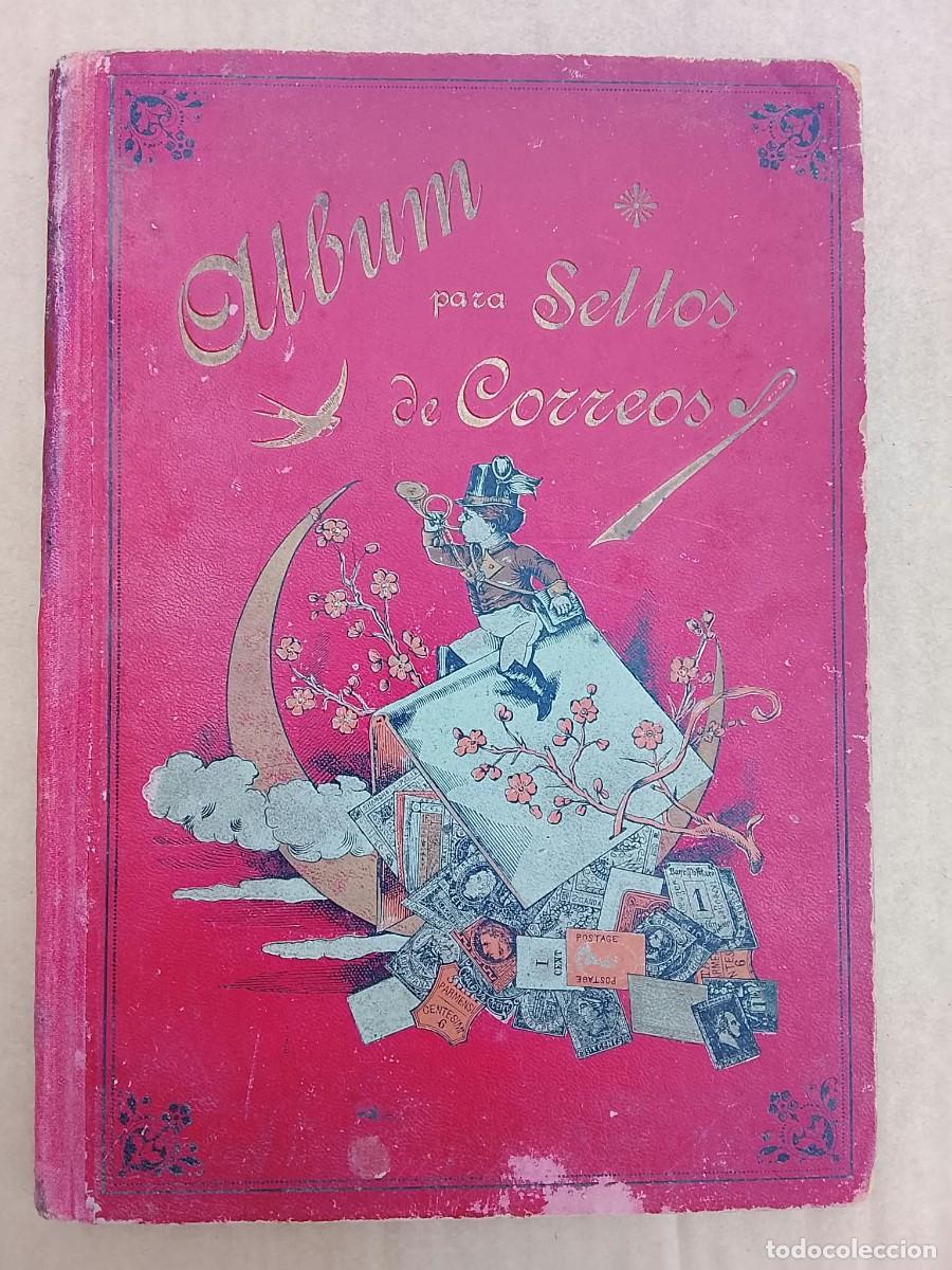 Sellos: &Aacute;LBUM FILATELICO VINTAGE - VACIO