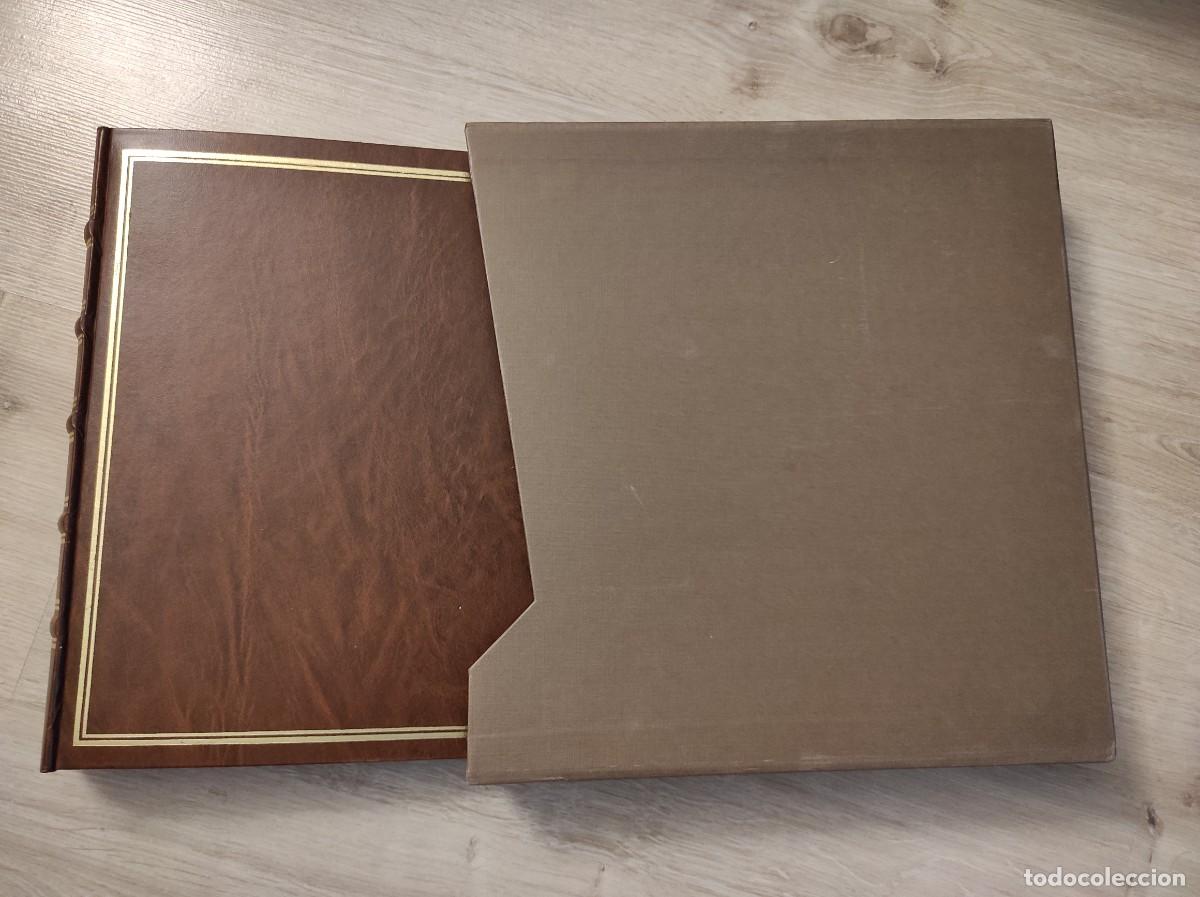 Timbres: M12 album EDIFIL marron con cajetin BUEN ESTADO
