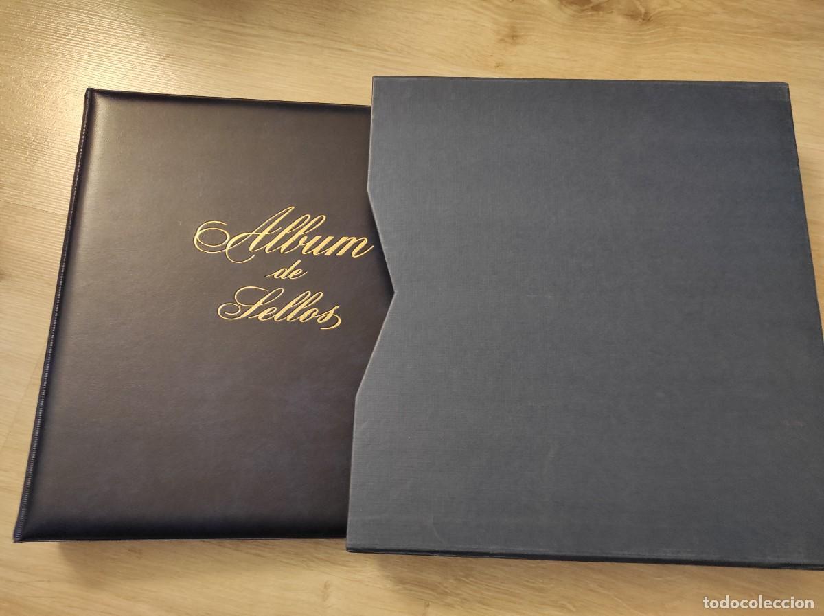 Timbres: M14 album FILABO azul con cajetin BUEN ESTADO