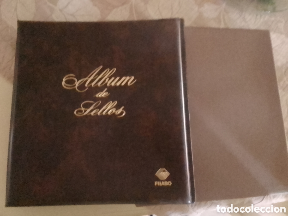 Sellos: Album FILABO marr&oacute;n nuevo