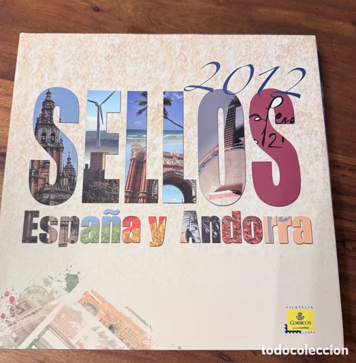 Sellos: Libro valores en el tiempo 2012 sin filoestuche sin sellos