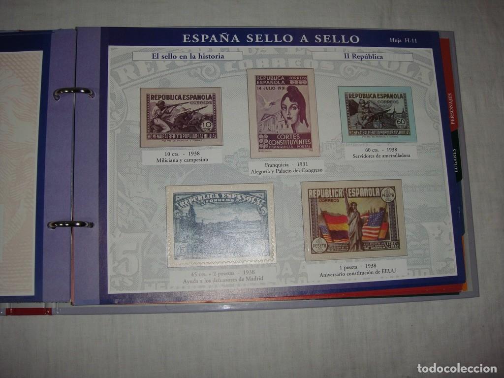 Sellos: Espa&ntilde;a sello a sello &middot; &Aacute;lbum filat&eacute;lico tem&aacute;tico