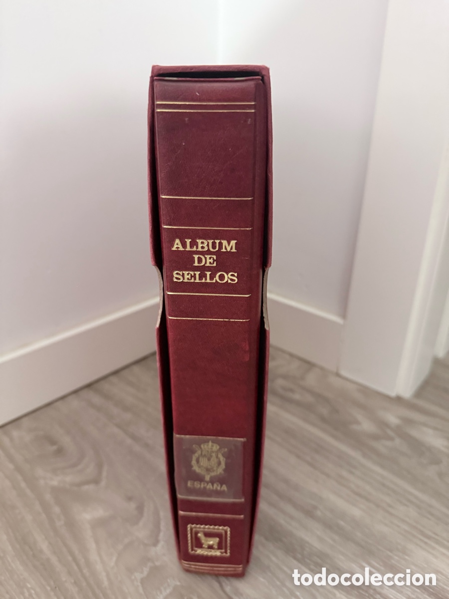 Sellos: Album Philos rojo 15 anillas