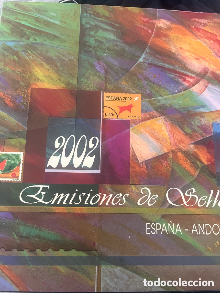 Sellos: Libro emisiones de sellos 2002
