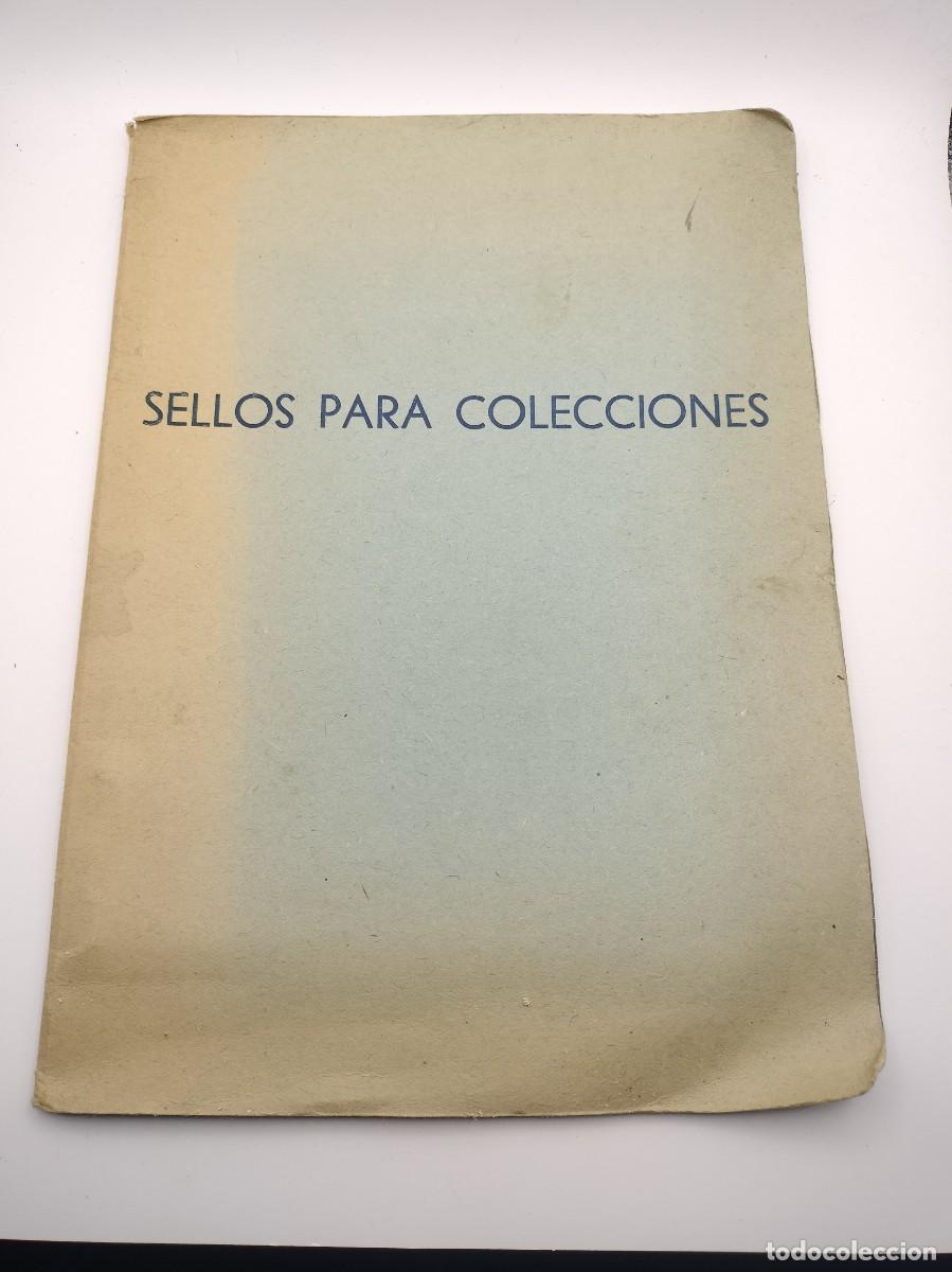 Sellos: &Aacute;lbum antiguo para sellos &rdquo;Sellos para Colecciones&rdquo; &ndash; Casa Filat&eacute;lica El Estudiante (Madrid) &ndash; Vac&iacute;o
