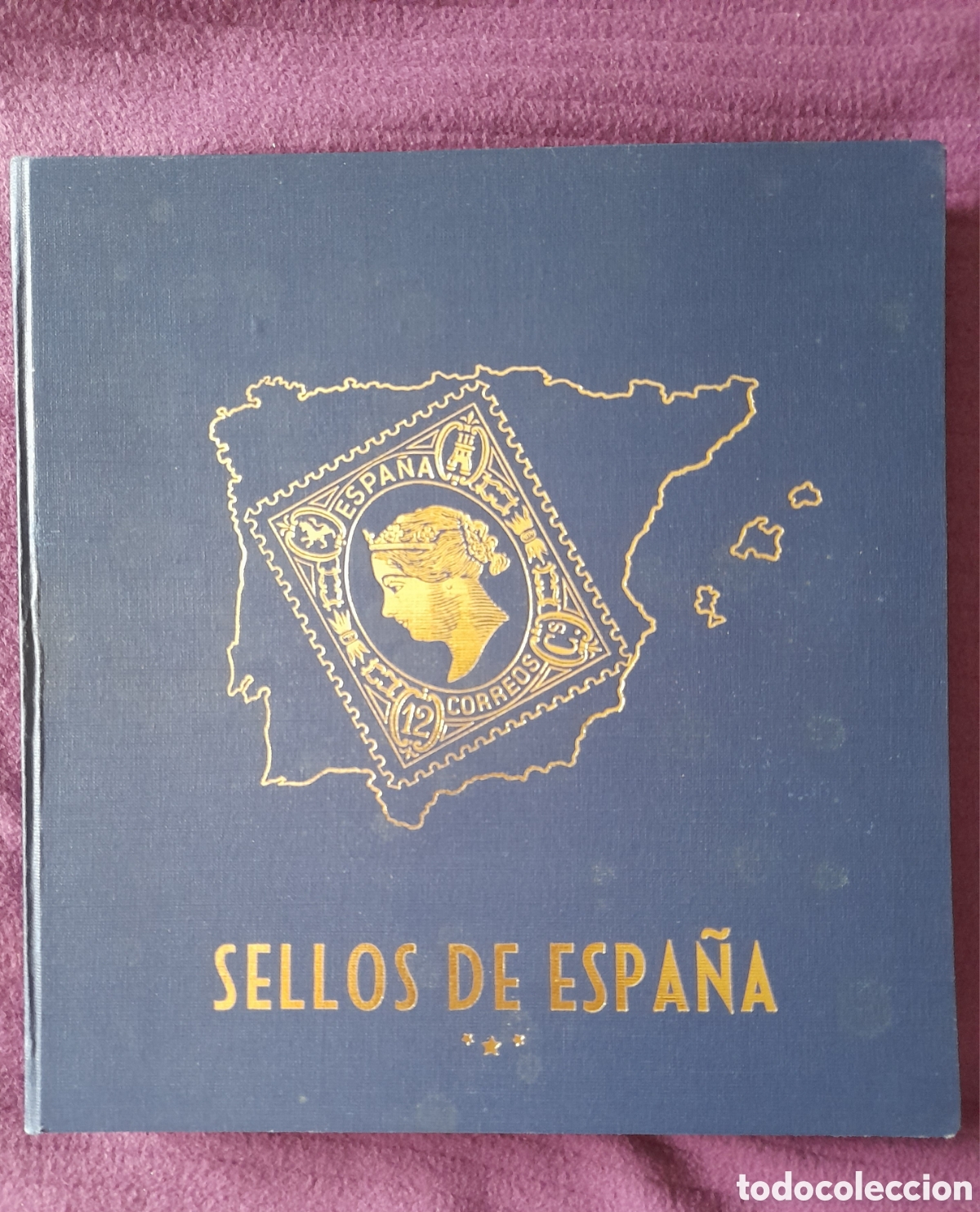 Sellos: Album antiguo de sellos