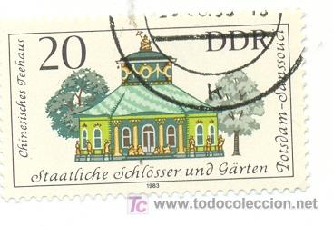 Sellos: 2ddr-2469u. Alemania Democratica. Edificios. Yvert n&ordm; 2469. usado - Foto 1