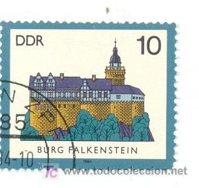 Sellos: 2ddr-2539u. Alemania Democratica. Edificios. Yvert n&ordm; 2539. usado - Foto 1