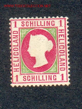 Sellos: Heligoland YYvert n.&ordm; 8 * - Foto 1