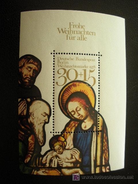 Sellos: Berlin 1978 HB Ivert 7 *** Navidad - Foto 1