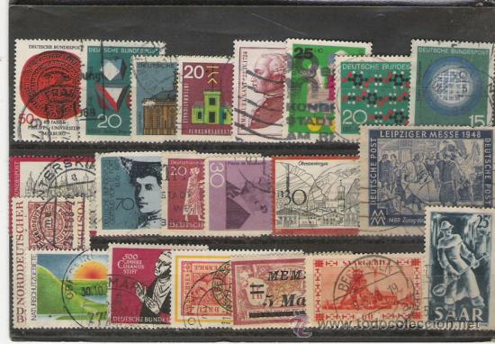 Sellos: ALEMANIA LOTE DE SELLOS - Foto 1