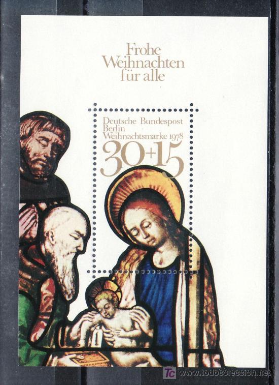 Selos: alemania-berlin hb 7 sin charnela, navidad, religion