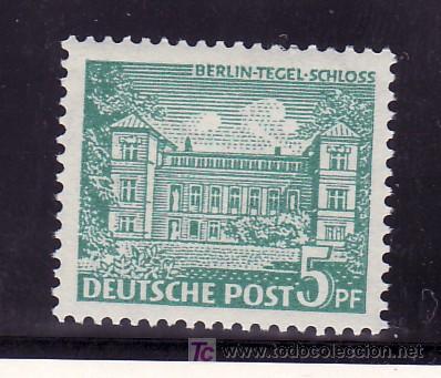 Francobolli: alemania-berlin  30 sin charnela, castillo de tegel