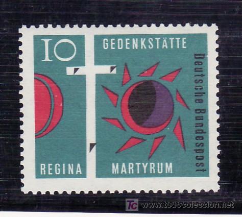 Briefmarken: alemania-federal  269 sin charnela, religion, consagracion de la iglesia martyrum