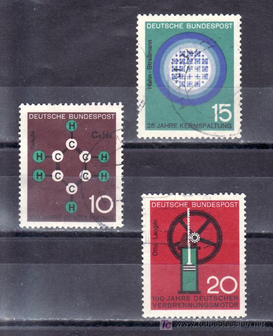 Briefmarken: alemania-federal  310/2 usada, ciencias y tecnicas