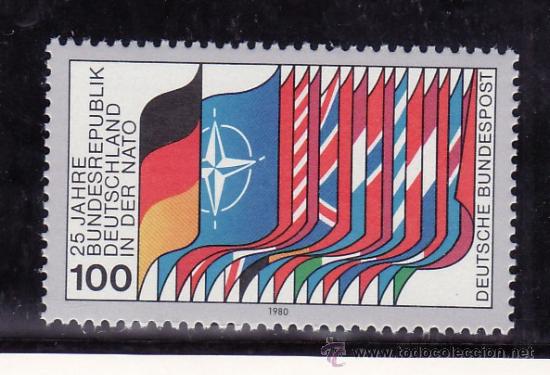 Stamps: alemania-federal  882 sin charnela, 25&ordm; aniversario de la entrada de alemania federal en la o.t.a.n