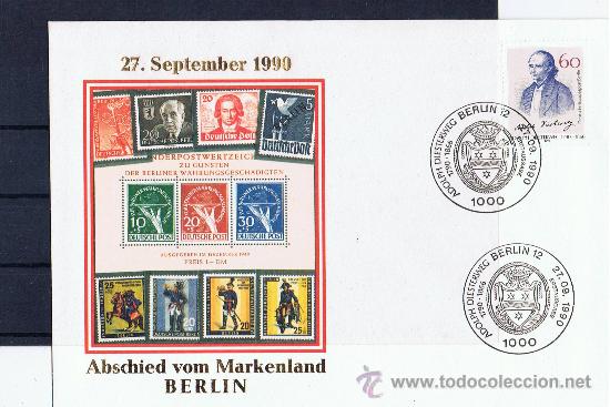 Sellos: SPDia 1990 matasello berlin - Foto 1