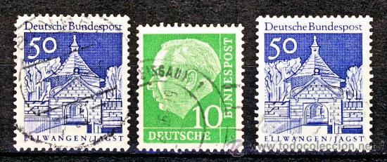 Francobolli: ALEMANIA.- LOTE 31.- USADOS.