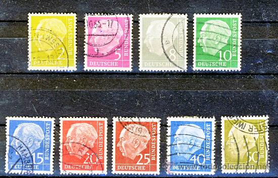 Francobolli: ALEMANIA.- LOTE 33.- USADOS.