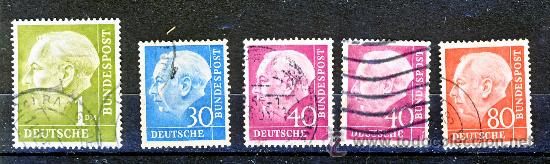 Francobolli: ALEMANIA.- LOTE 34.- USADOS.