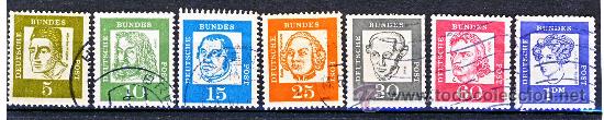 Francobolli: ALEMANIA.- LOTE 37.- USADOS.