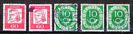 Francobolli: ALEMANIA.- LOTE 40.- USADOS.
