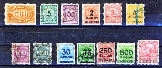 Francobolli: ALEMANIA.- LOTE 46.- USADOS.