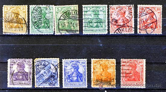 Francobolli: ALEMANIA.- LOTE 52.- USADOS.