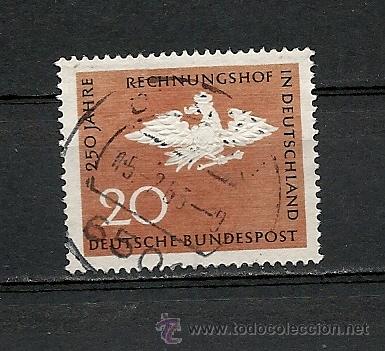 Francobolli: ALEMANIA FEDERAL  1964, YVERT N&ordm; 320, 250.&ordm; ANIVERSARIO DEL MINISTERIO DE FINANZAS.MATASELLADO