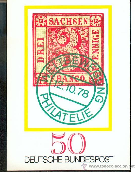 Sellos: ENTERO POSTAL D&Iacute;A DEL SELLO 1978. - Foto 1