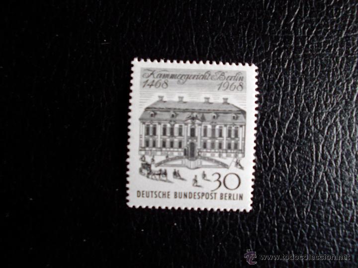 Sellos: Berl&iacute;n. 295 Centenario de la Corte de Apelaci&oacute;n**. 1968. - Foto 1