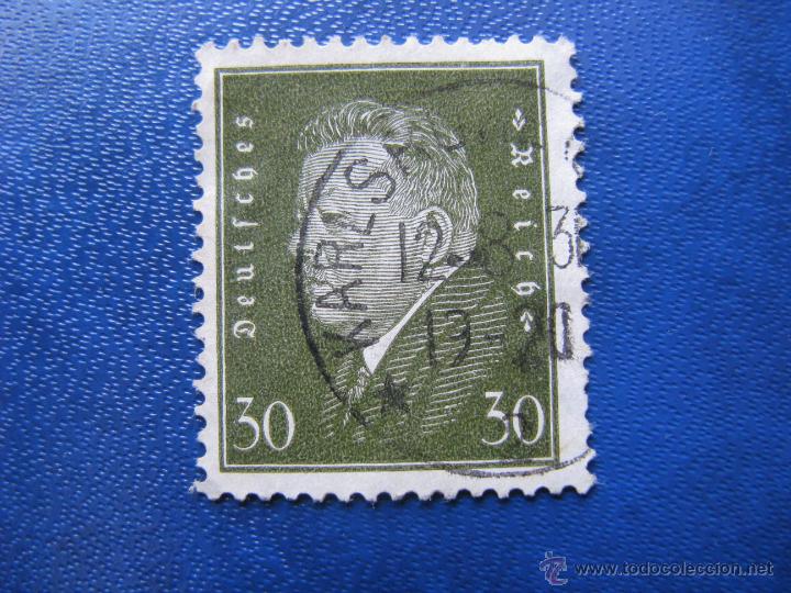 Sellos: alemania, 1928, friedrich ebert, yvert 408 - Foto 1