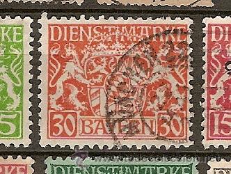 Sellos: Bayern (A19) - Foto 1