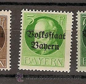 Sellos: Bayern ** (D4) - Foto 1
