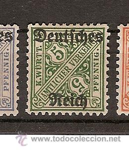 Sellos: Wurtemberg * (C22) - Foto 1