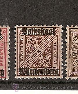 Sellos: Wurtemberg * (C27) - Foto 1