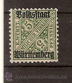 Sellos: Wurtemberg * (D55) - Foto 1