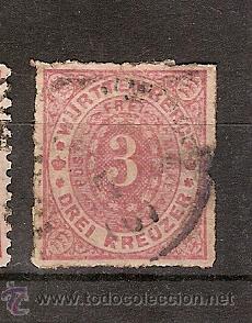 Sellos: Wurtemberg (F27) - Foto 1