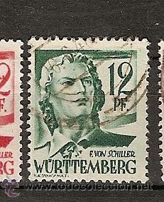 Sellos: Wurtemberg (F36) - Foto 1