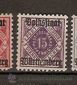 Sellos: Wurtemberg * (G3) - Foto 1