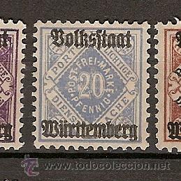 Sellos: Wurtemberg (G4) - Foto 1