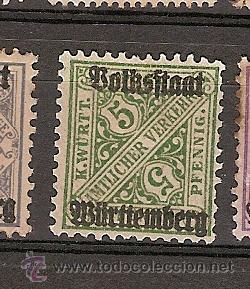 Sellos: wurtemberg * (H19) - Foto 1