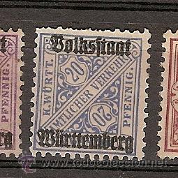 Sellos: wurtemberg * (H21) - Foto 1