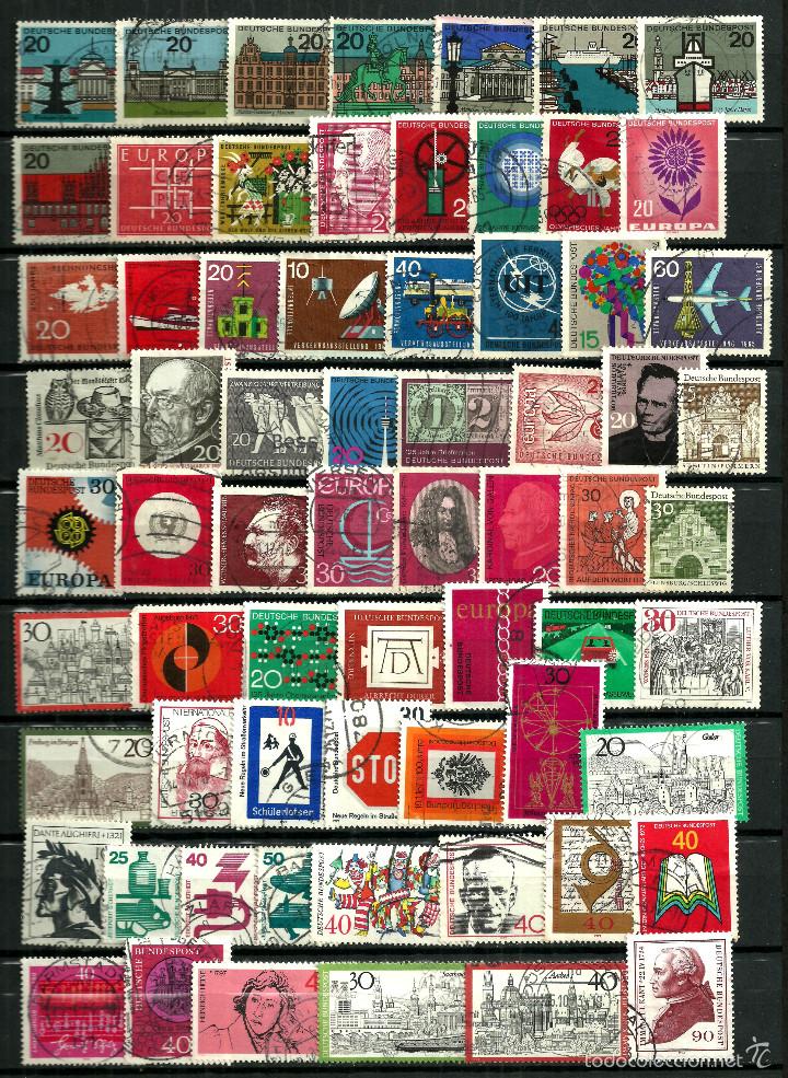 Stamps: LOTE DE SELLOS DE ALEMANIA FEDERAL