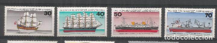 Sellos: ALEMANIA 1977 BARCOS SHIPS - Foto 1
